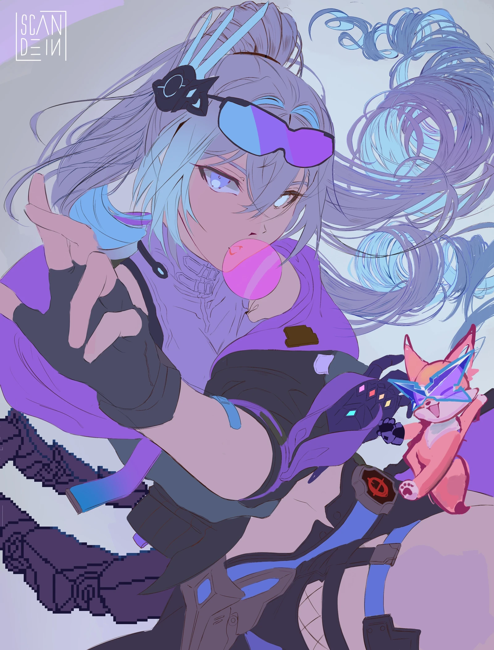 Lineart + flats