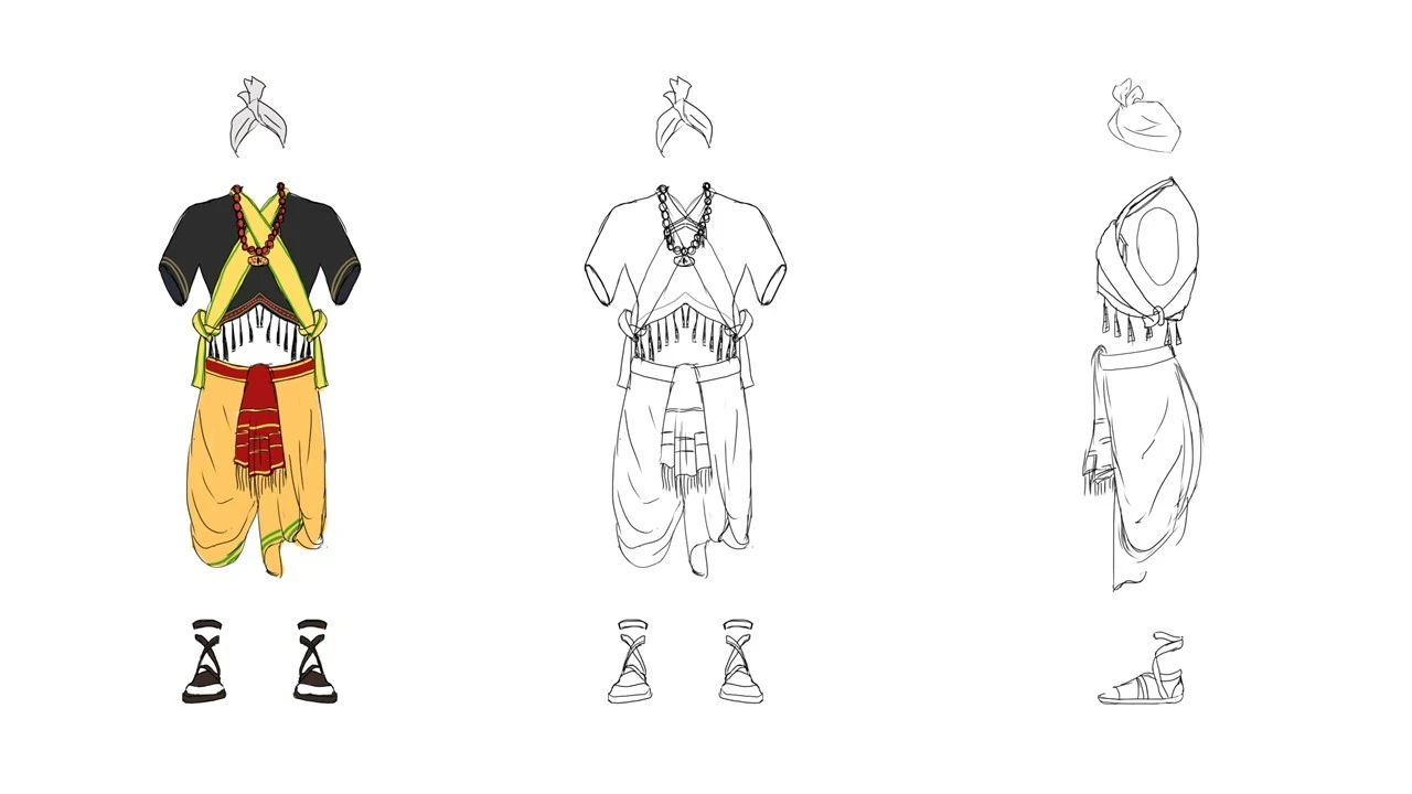 Concept art (Traditional Attire)
