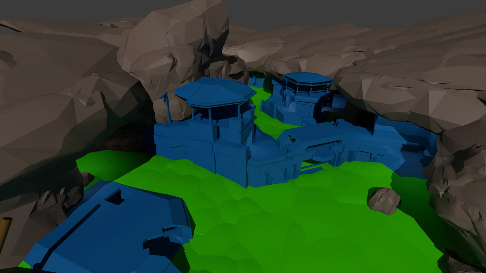 Blender to Forge Blockout Halo 3 High Ground