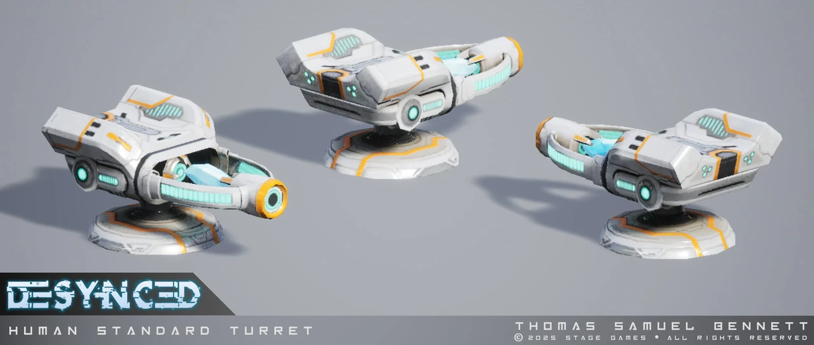 Human standard turret