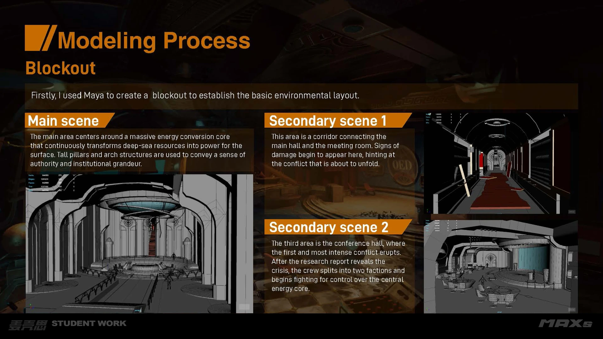 Graduate Program | Hadalis Oceanic Energy_Sci-Fi 3D Environment | Student Work 26fall offer — 9