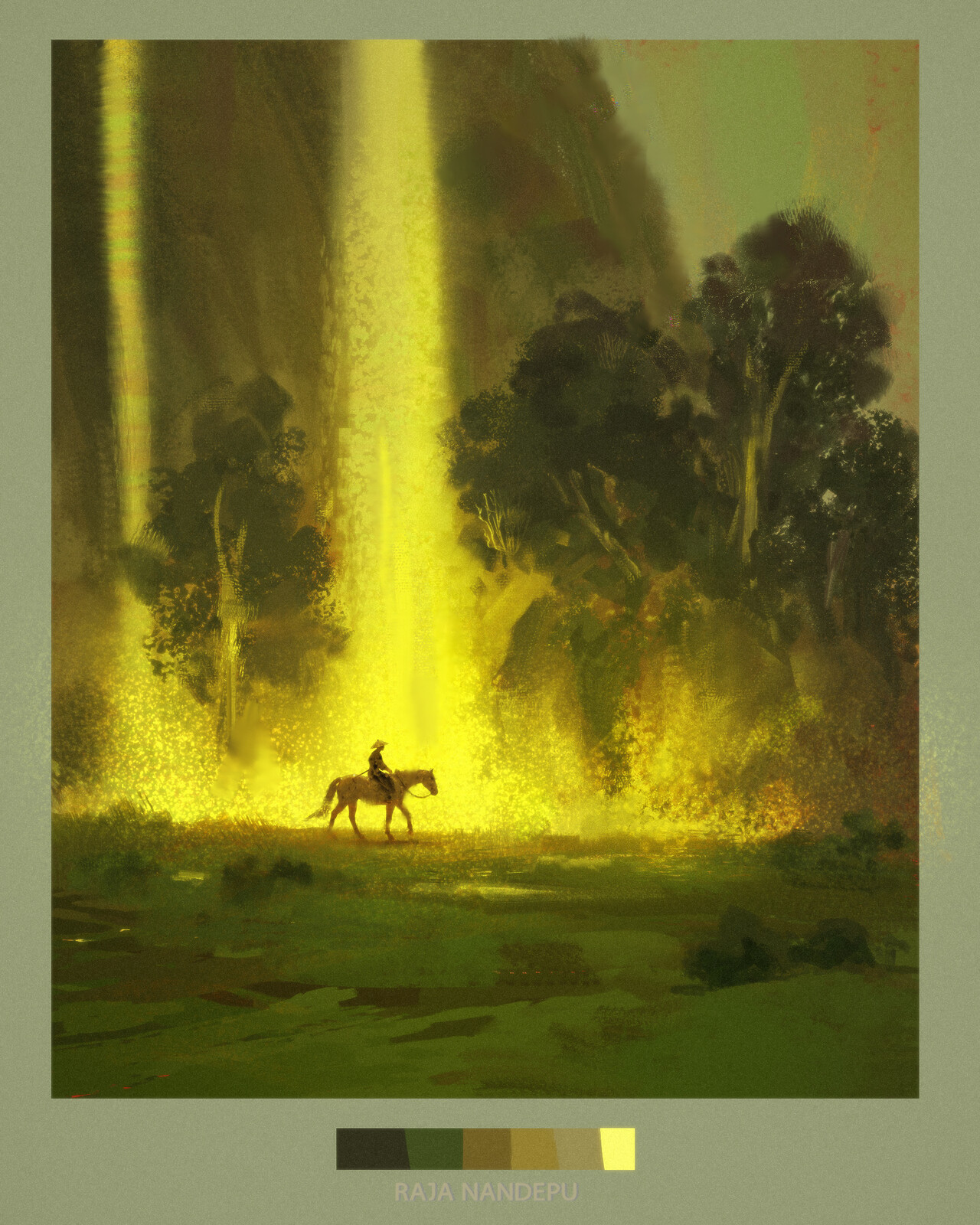 30 min speed paint demo