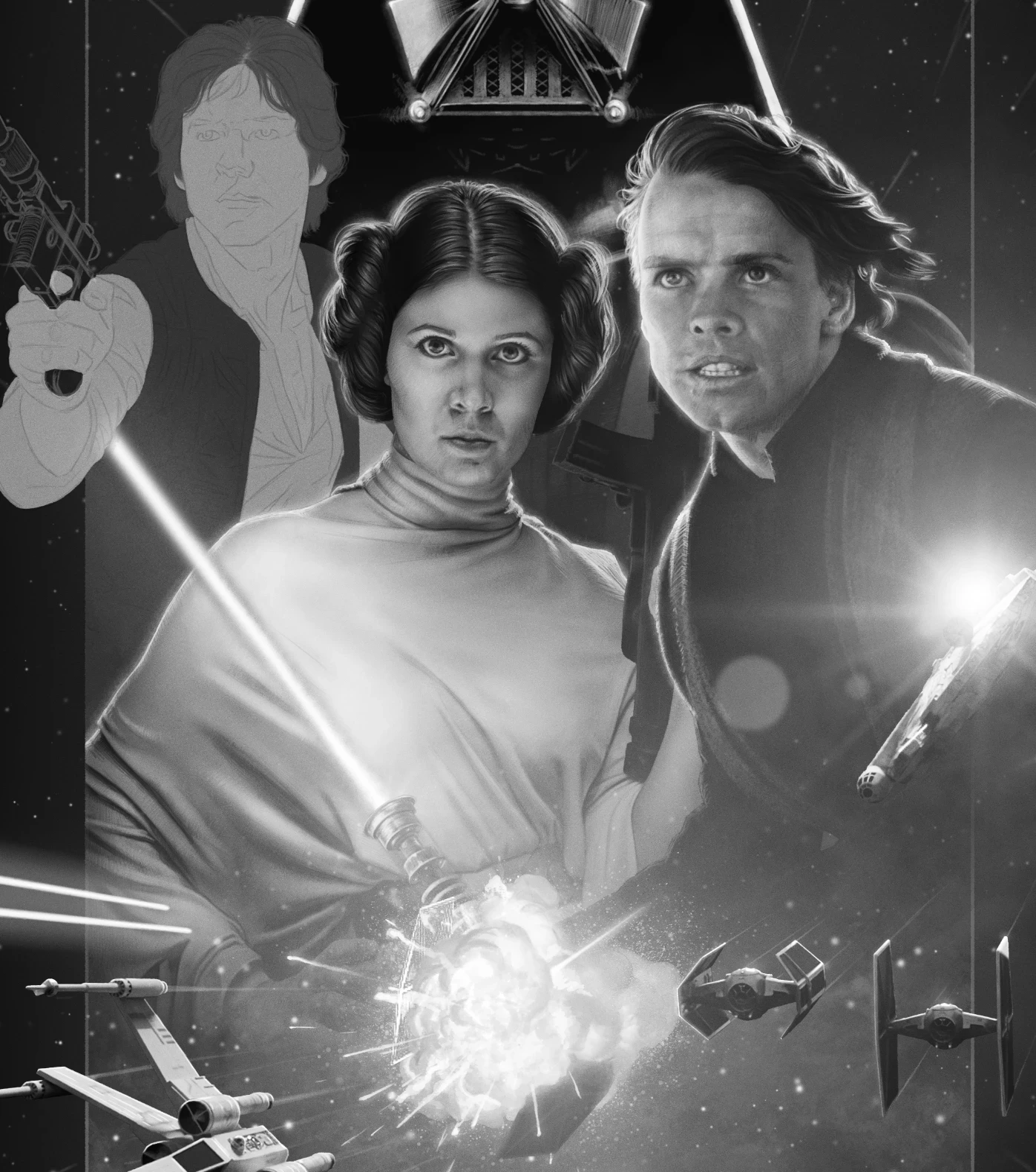 Leia BW 