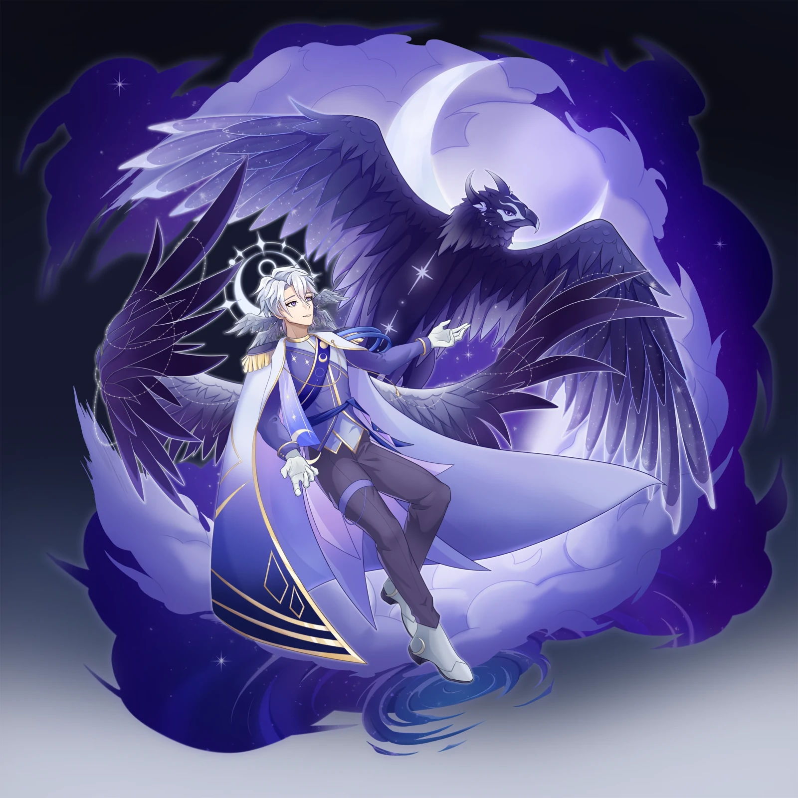 Splashart for Lucas, master study based on Honkai: Star Rail 