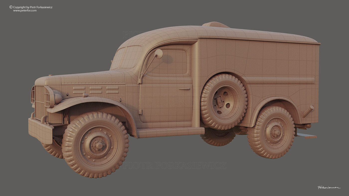 Dodge Ambulance model