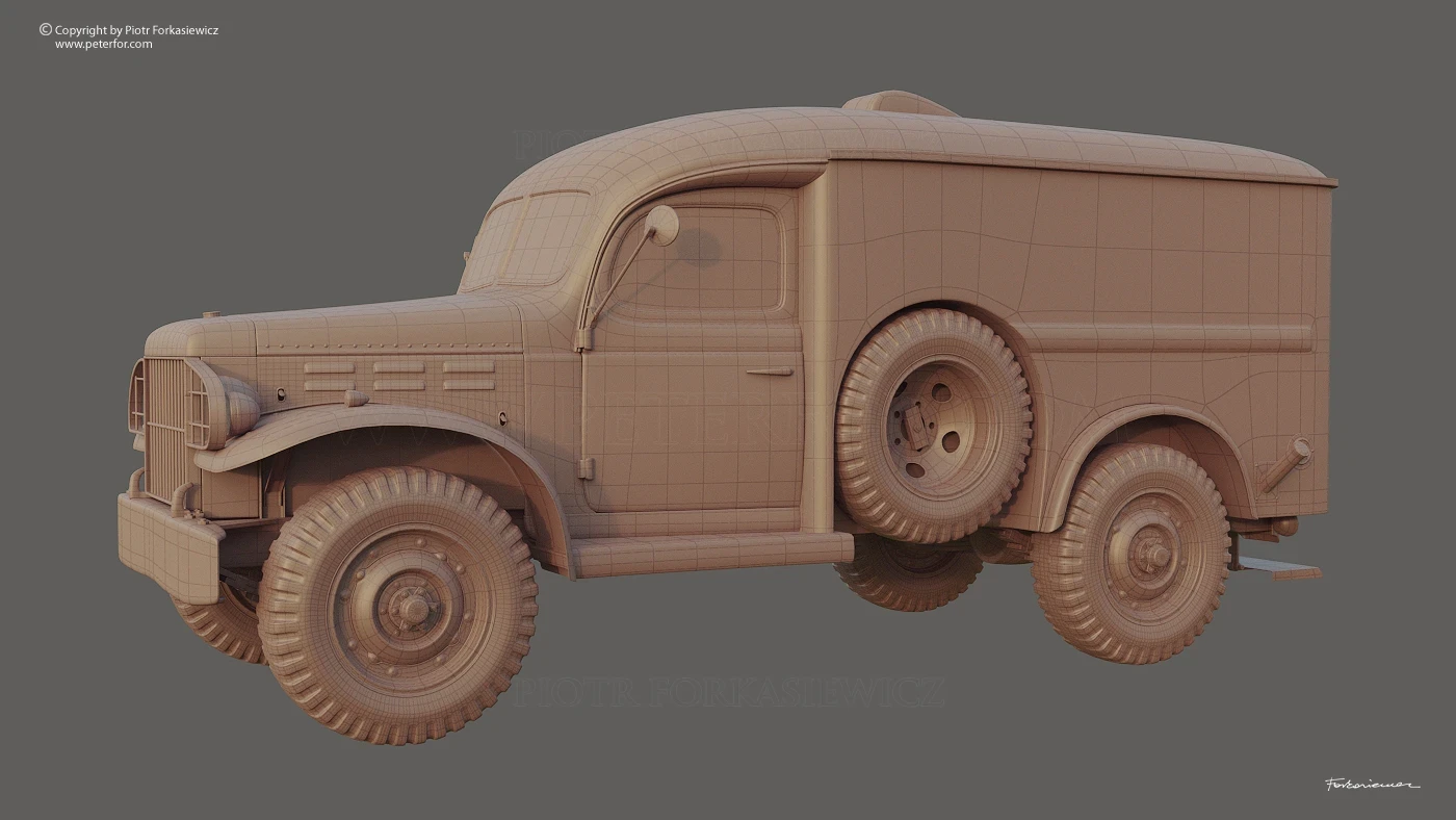 Dodge Ambulance model