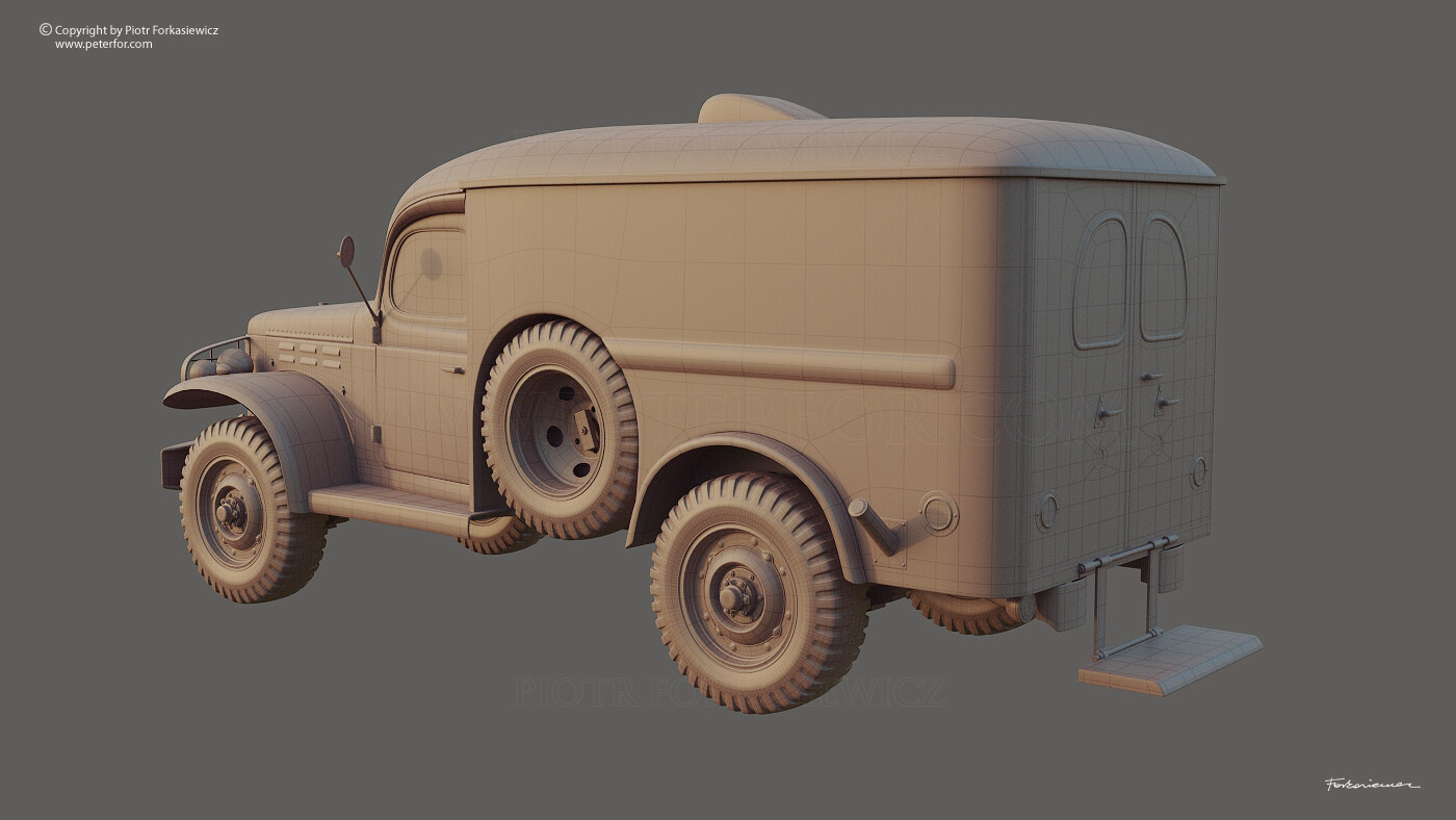 Dodge Ambulance model