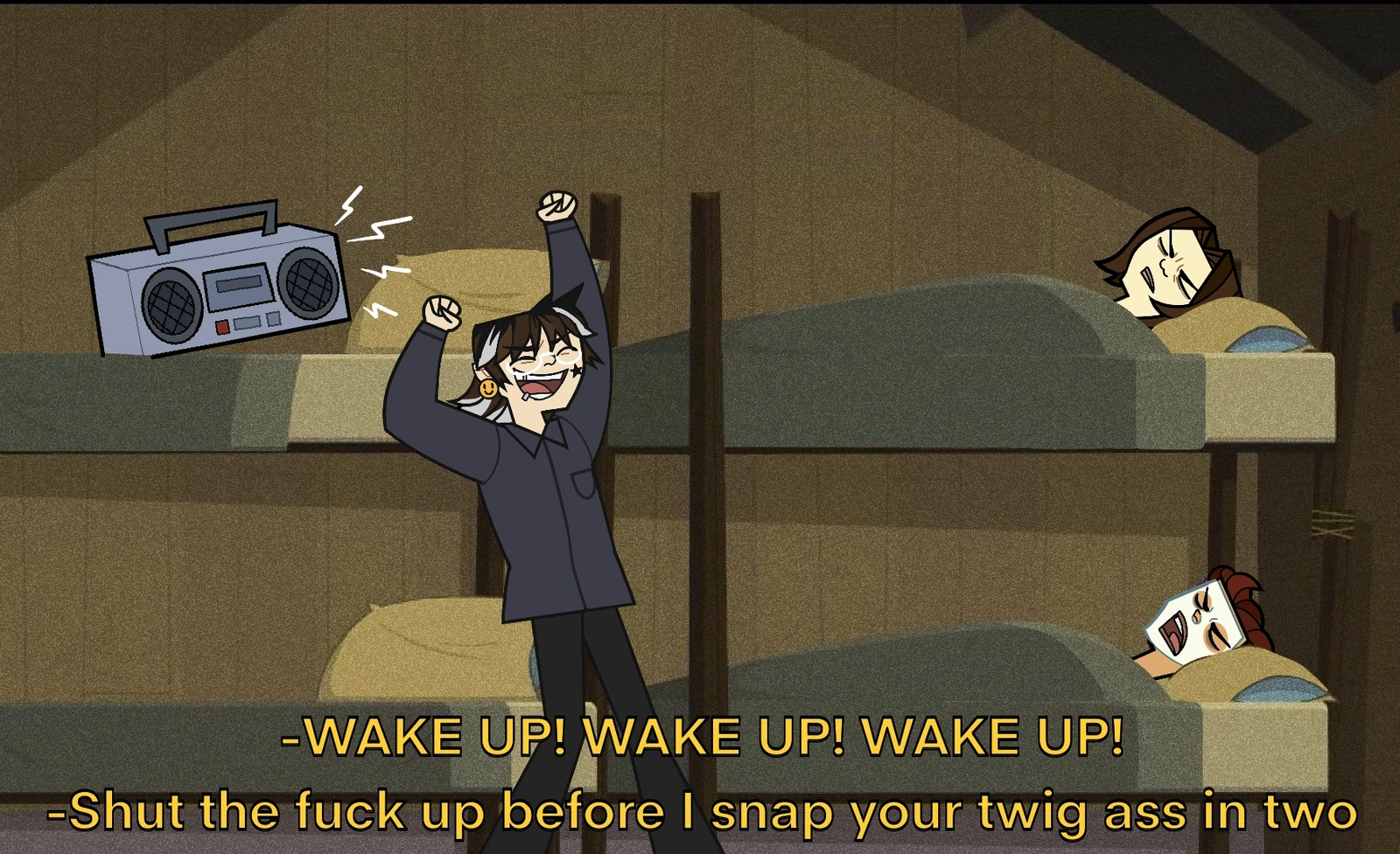Total Drama Style Imitation