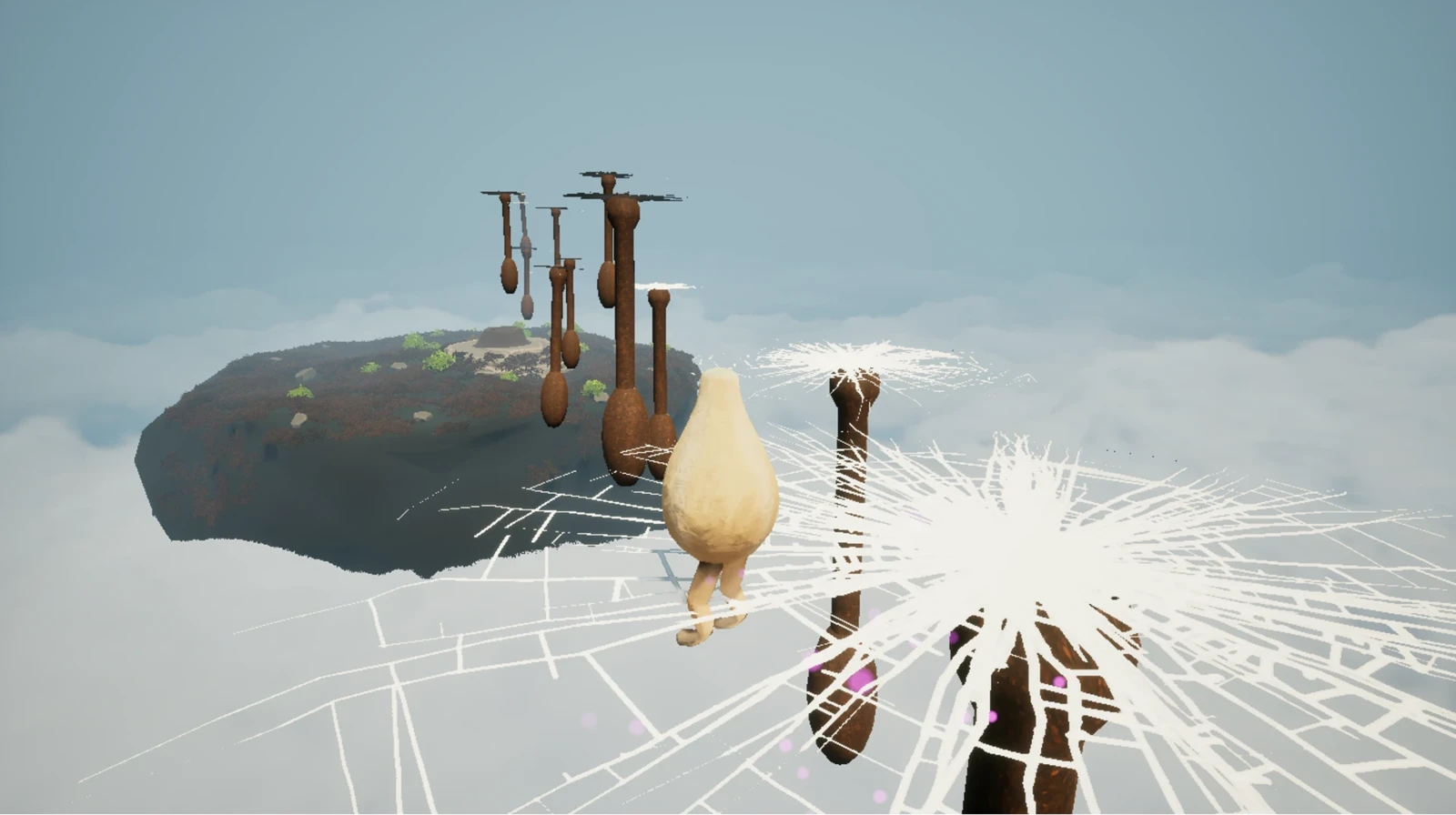 custom Niagara Primitive Data &amp; Custom collisions on particle instances, allows the player to be able to "stand" on top of the Niagara particles without collision clipping or  overlapping with the particle.
