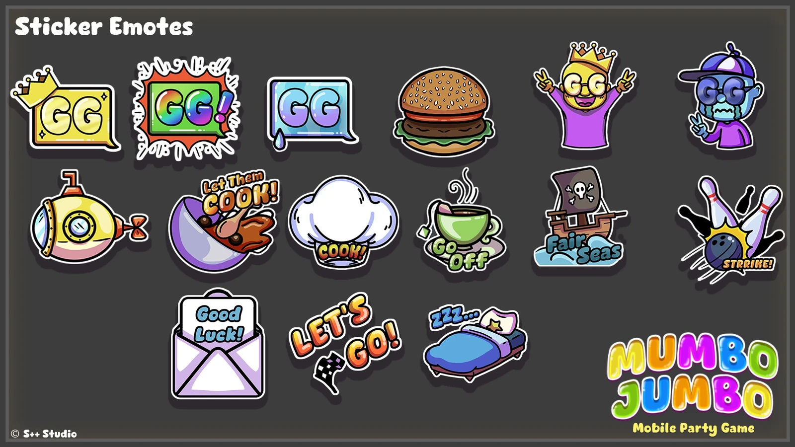 In-Game purchasable stickers 