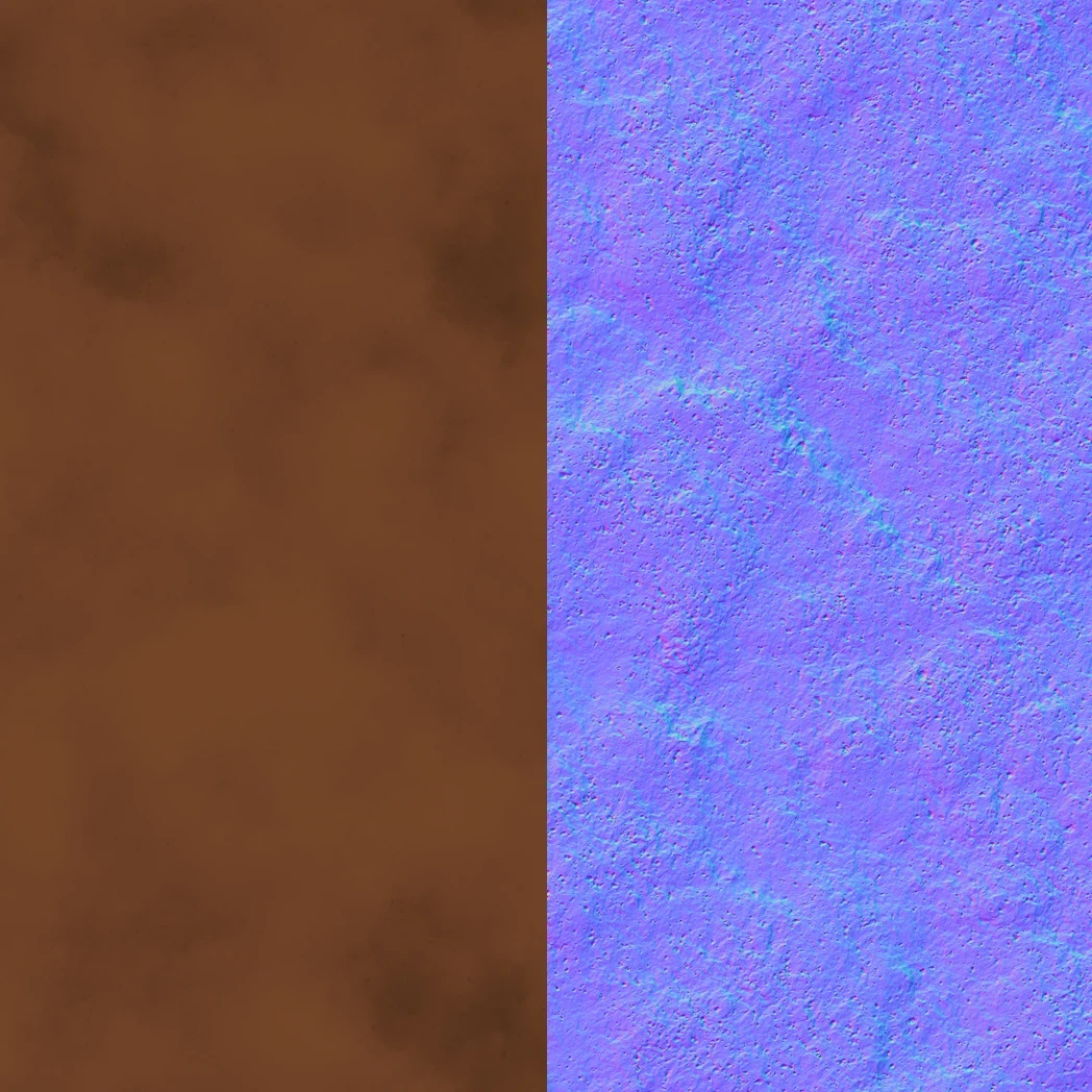 Terracotta Mud Texture