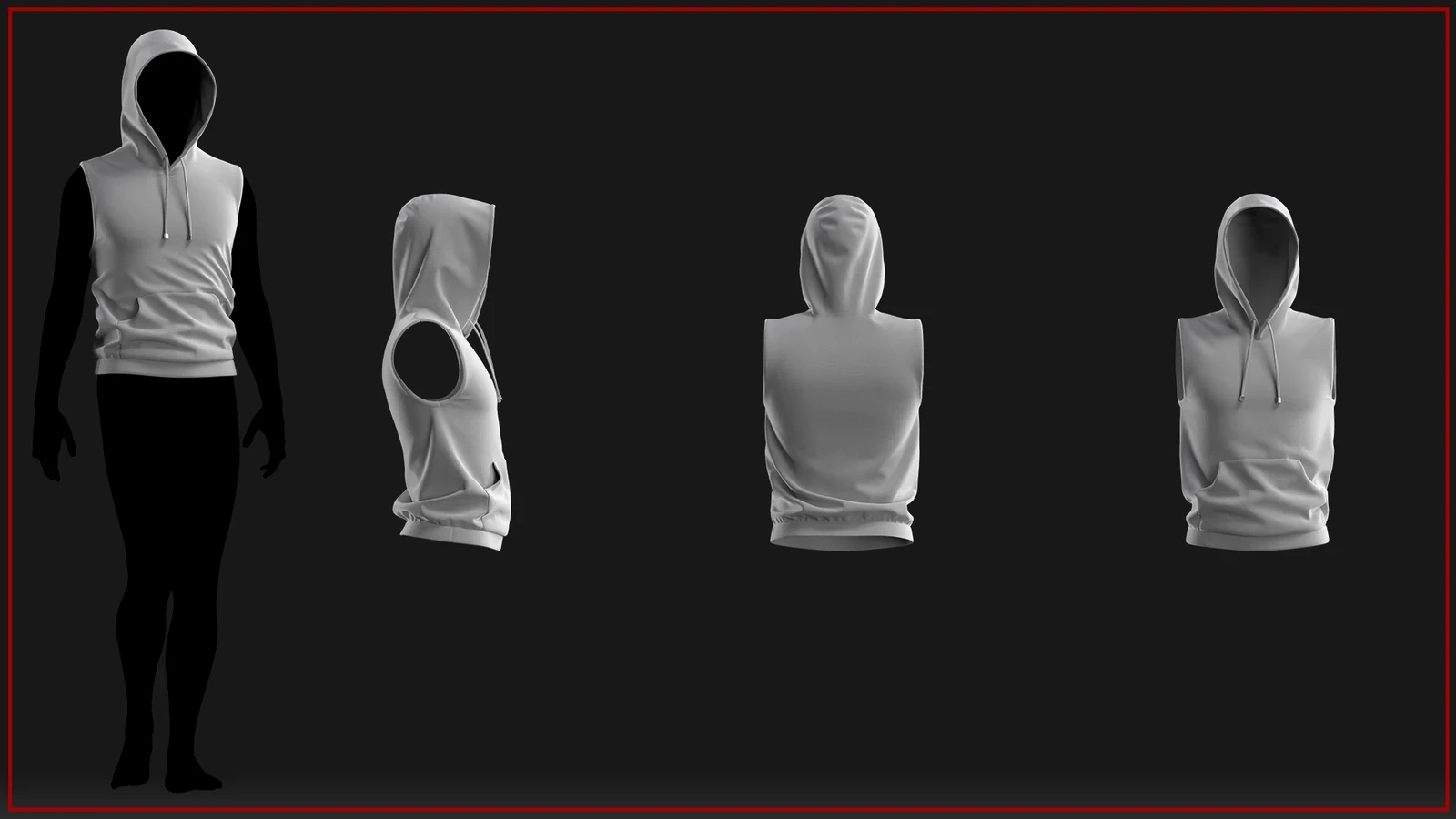 hooded top