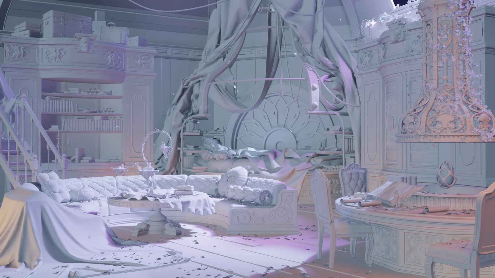 clay render