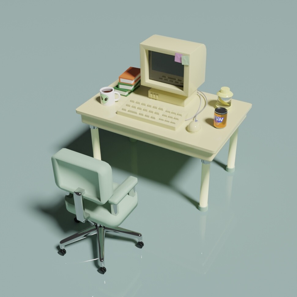 Office Desk Environment | 3D Scene

A detailed office desk environment focused on creating a realistic and relatable workspace.
