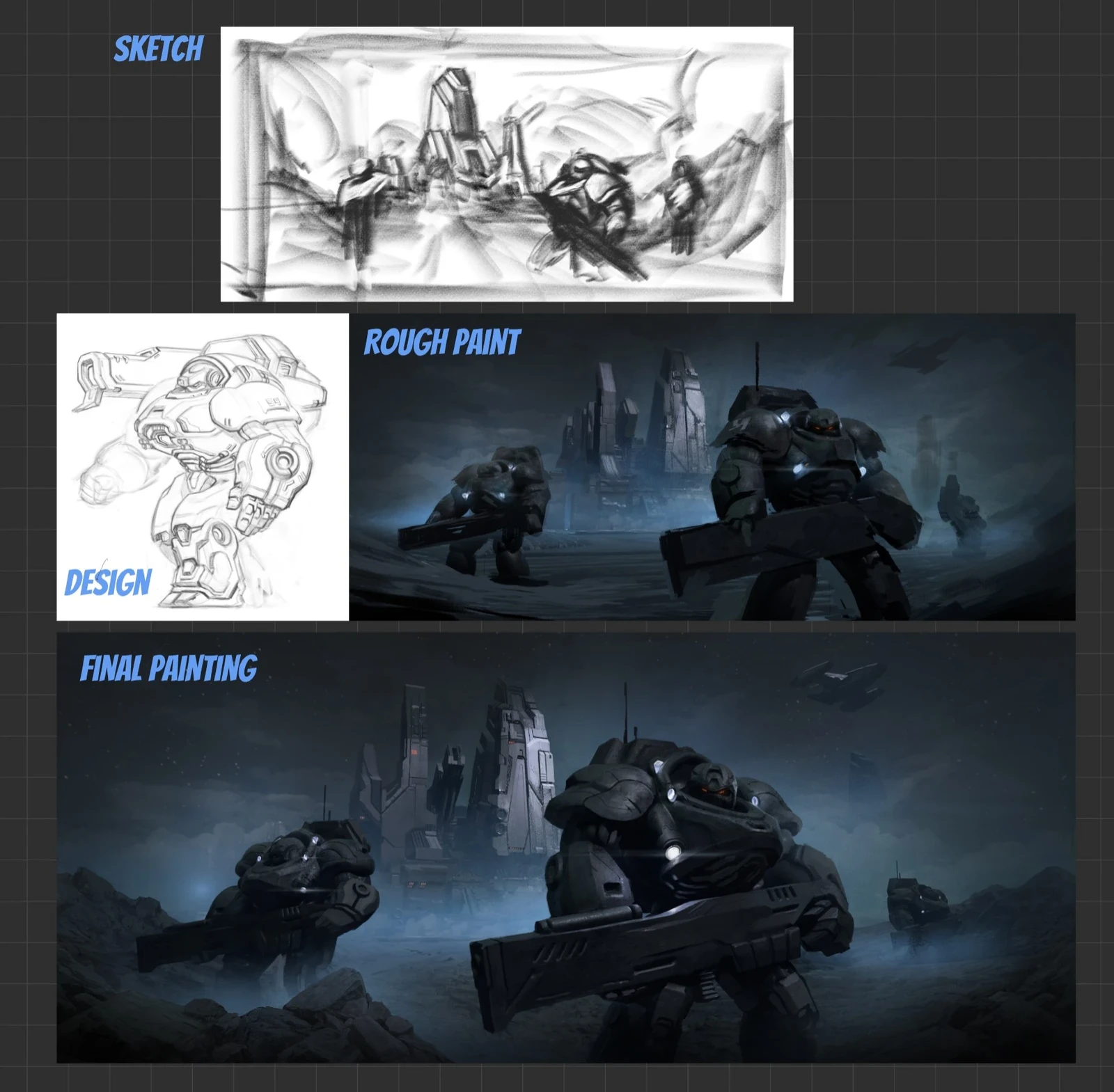 Tutorials And Custom Brushes Here:
https://gumroad.com/davidharrington/