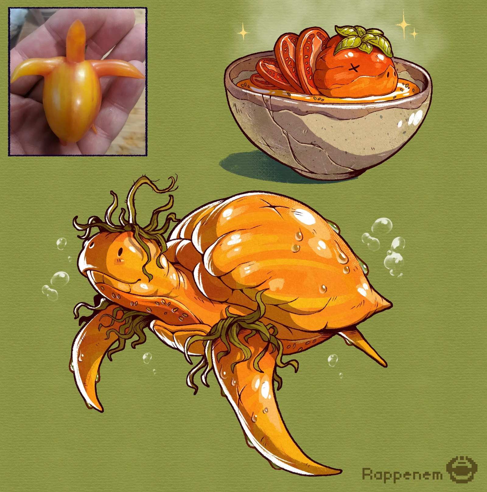 Tomato turtle