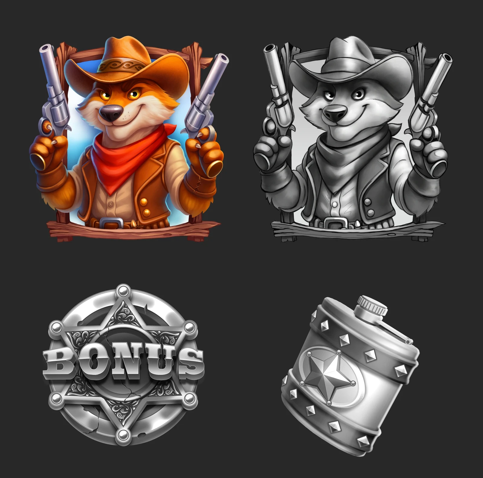 Symbols for slot game