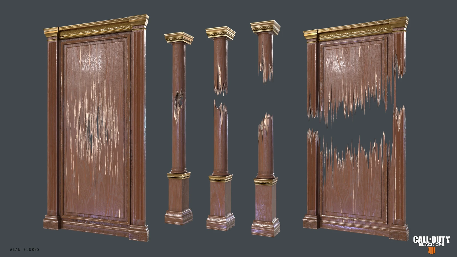 Modeled Kit used for destruction workflow tests.