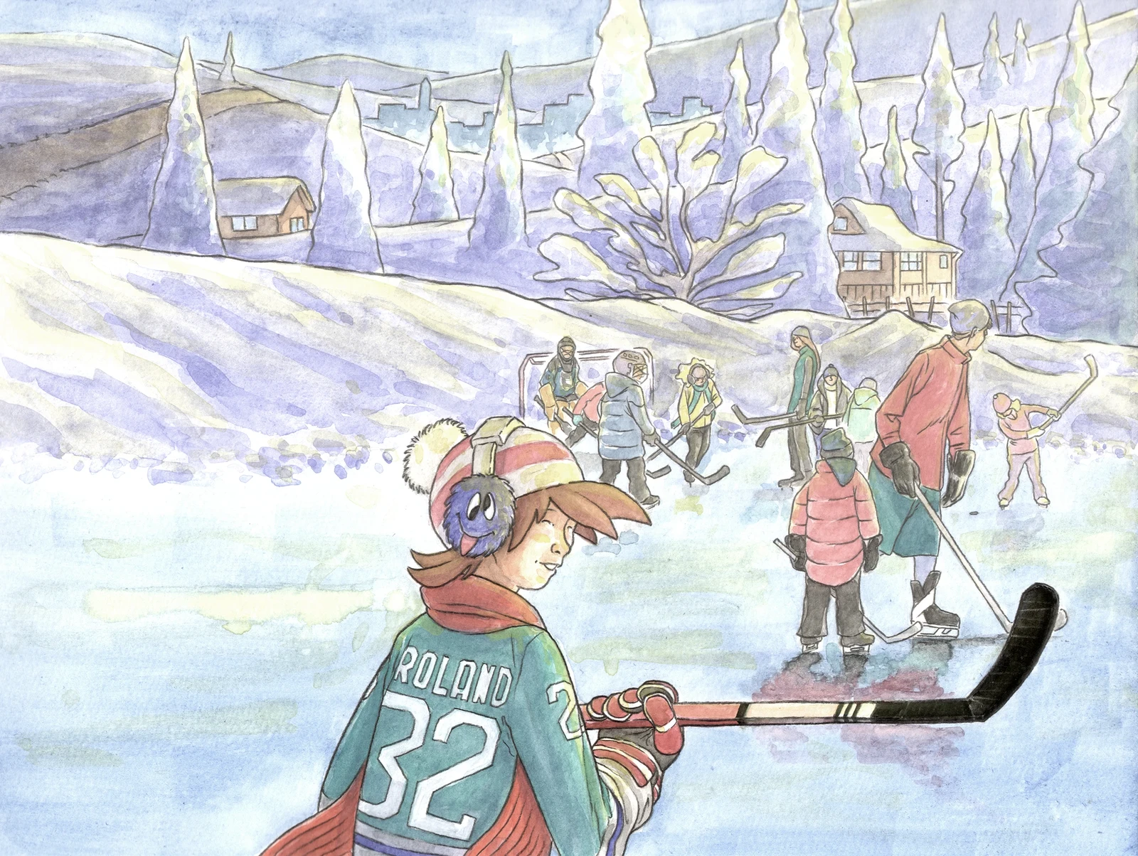 The Lockout: Children's Book Illustrations