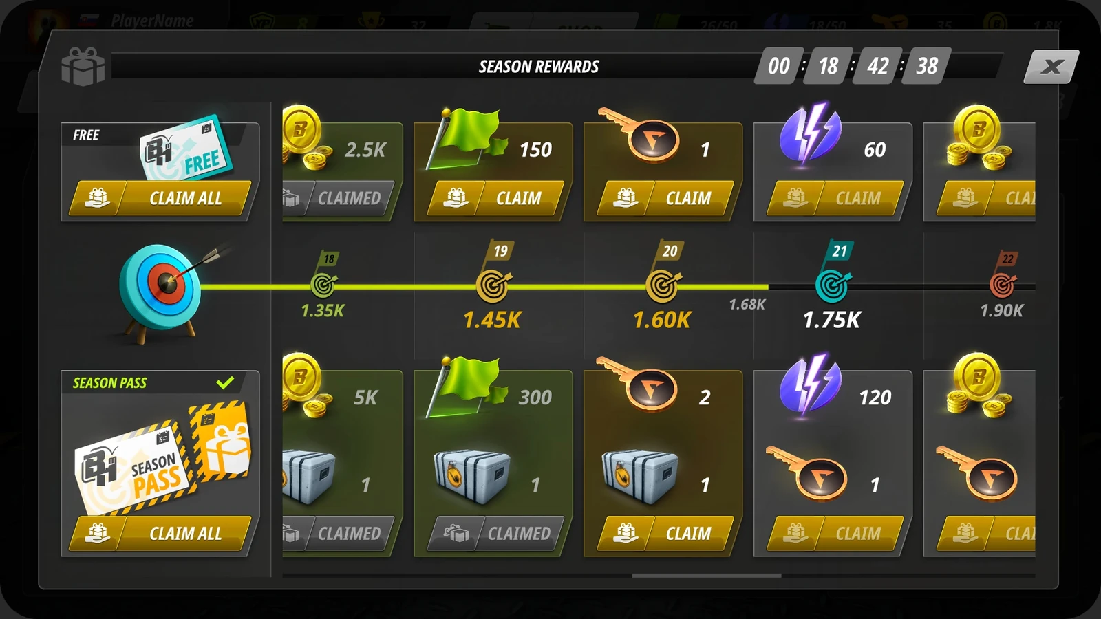 season rewards