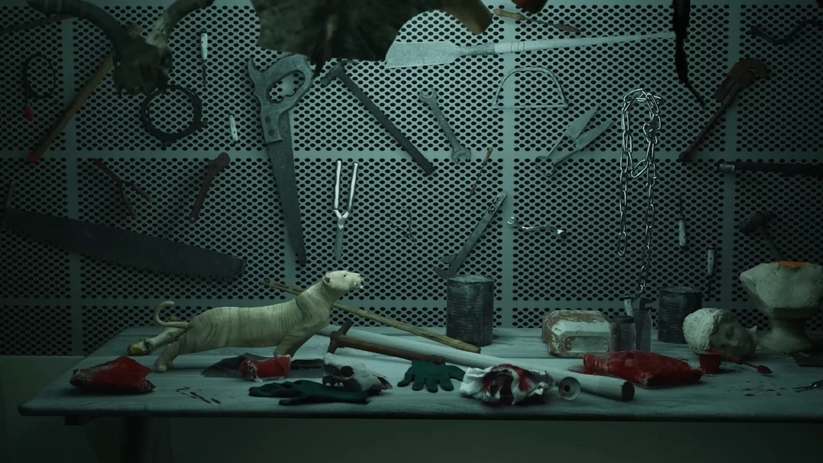 Still-life in UE5. Shot from a movie recreation.