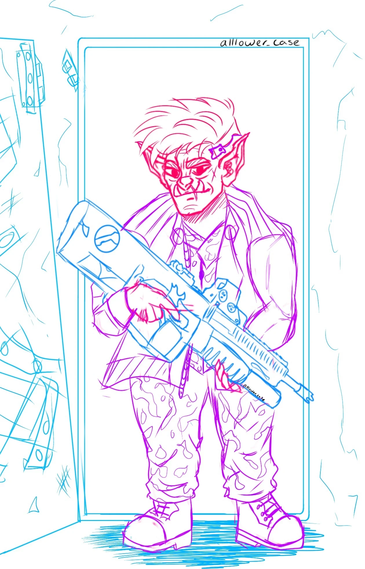Approved sketch