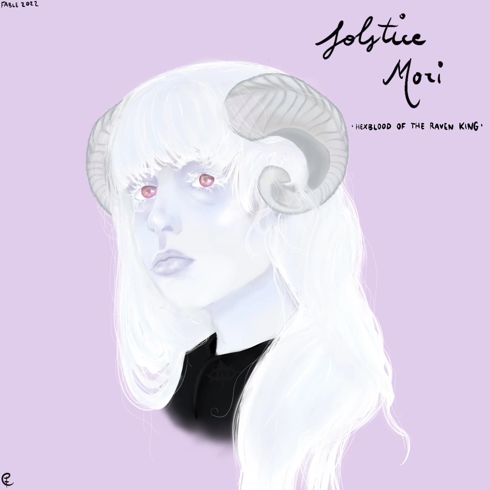 Old version of Solstice Mori, digital painting (procreate), 2022