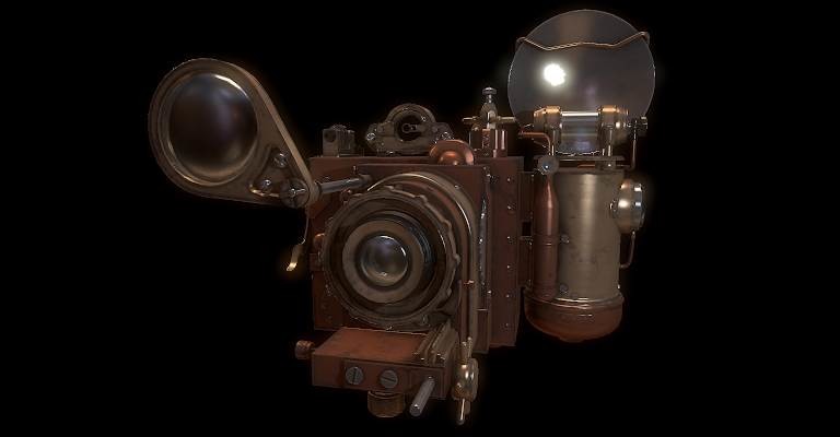 ArtStation - Steampunk Camera