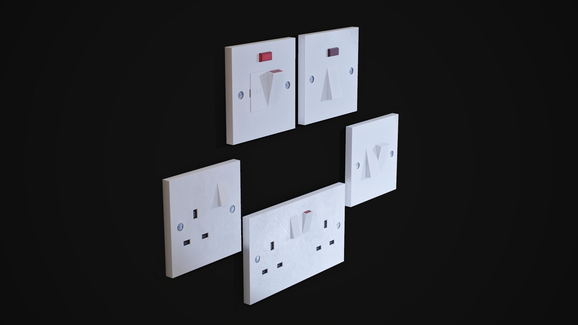 ArtStation Wall Sockets/Switches (UK)