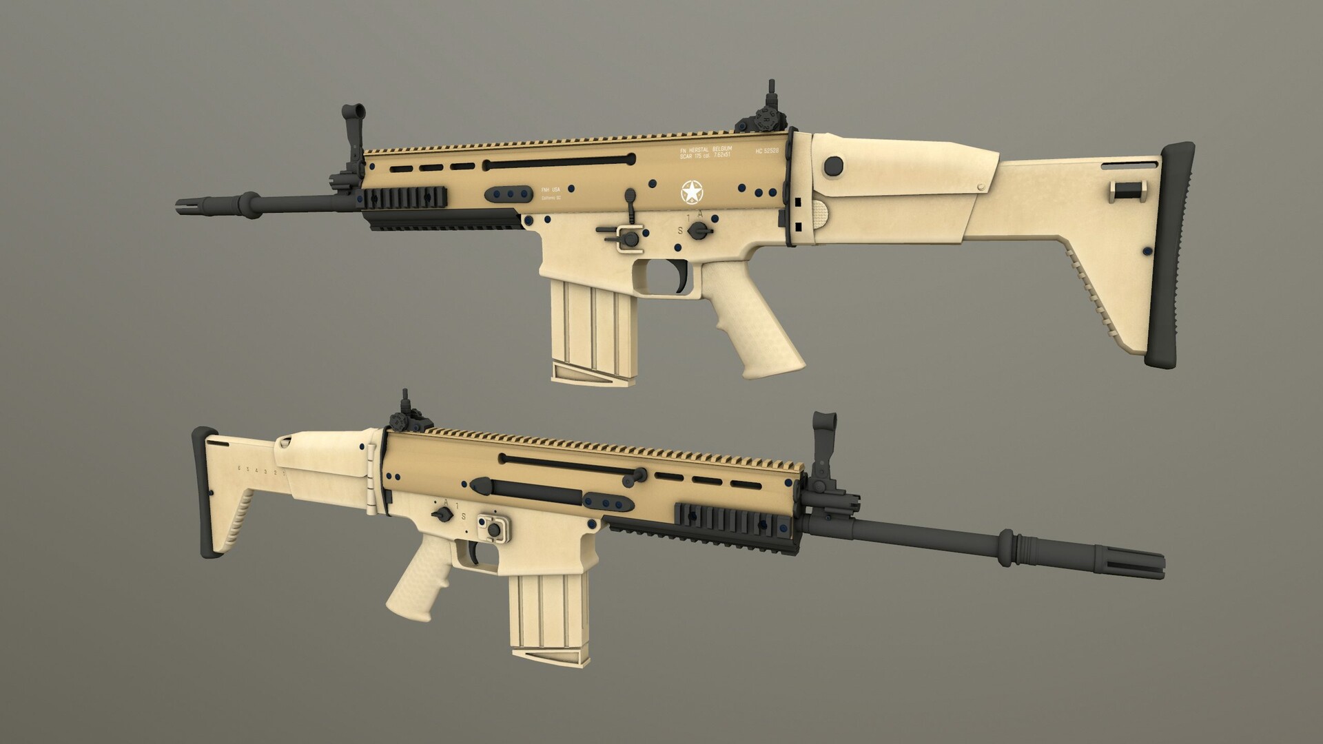 ArtStation - FN SCAR