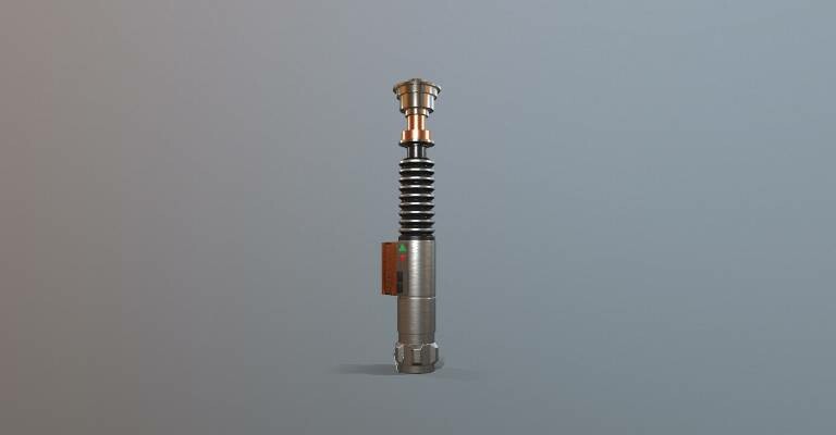 ArtStation - Luke's Lightsaber (ROTJ)