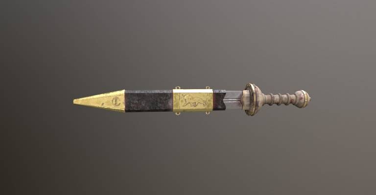 ArtStation - Римский меч Гладиус
