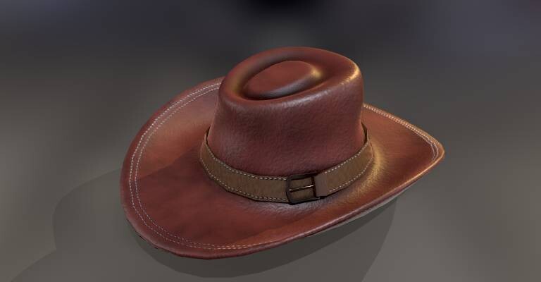 ArtStation - Cow Boy Hat