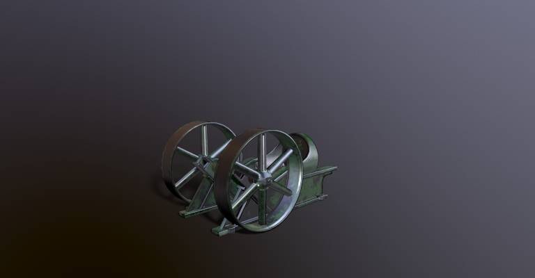 ArtStation - Колесница. 3d модель
