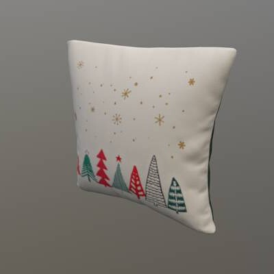 Christmas Trees Pillow