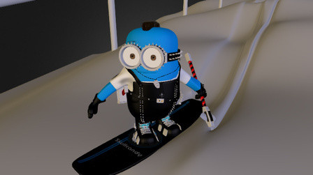 Steve the Blue Minion