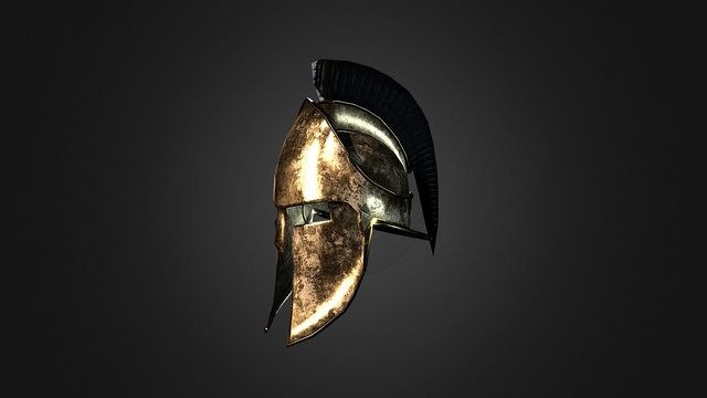 ArtStation - Spartan Helmet