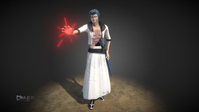 Grimmjow - Cero pose