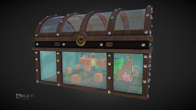 Pirate Chest Fishtank