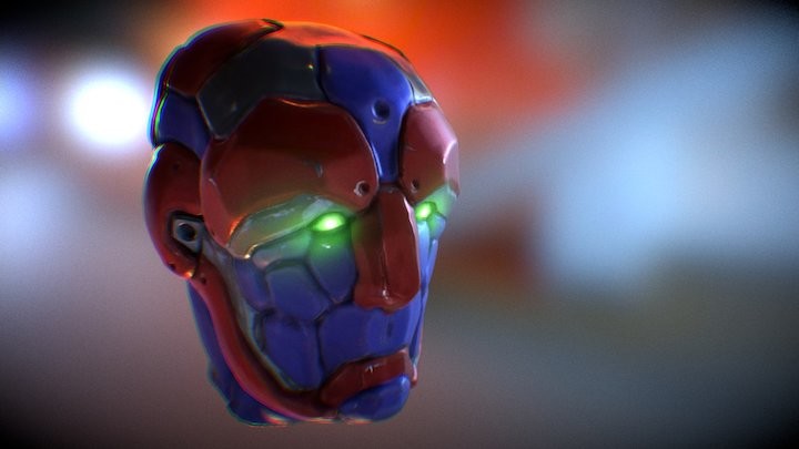 Space Robot Head