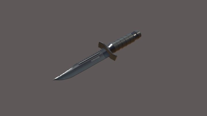 ArtStation - Survival Knife