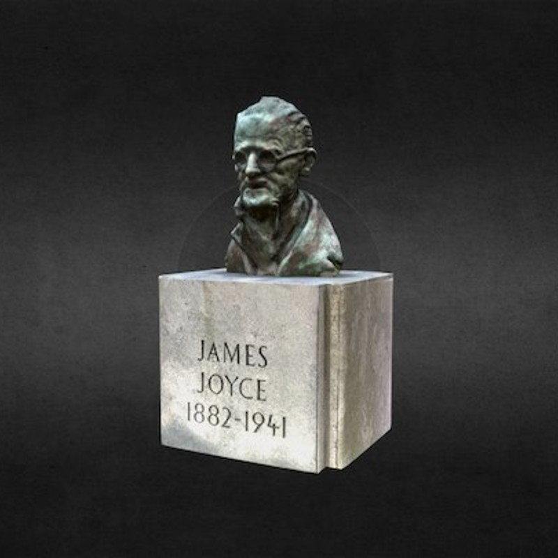 James Joyce Statue Photogrammetry & AR