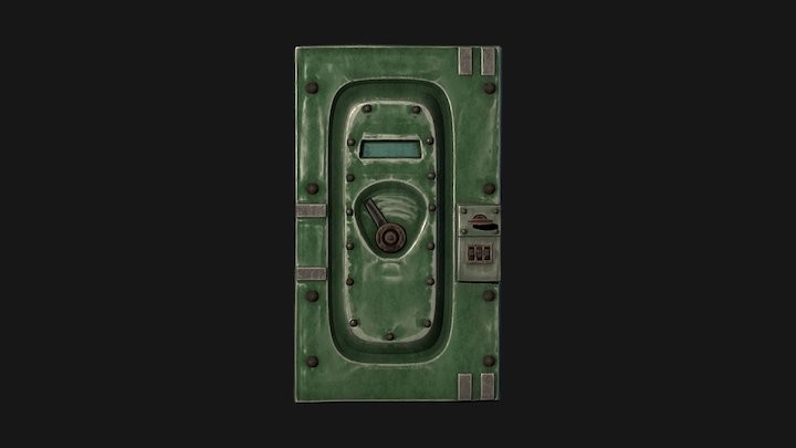 ArtStation - Bunker door