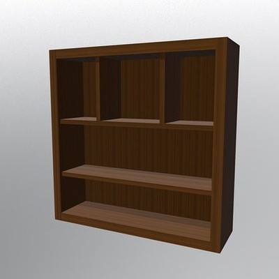 Wooden Bookshelf Set #1