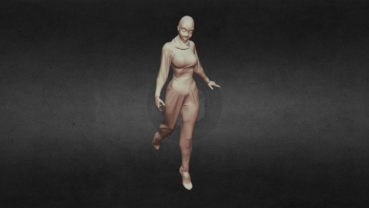 WORKFLOW: ELEVATE - a01 Elena Concept Sculpt