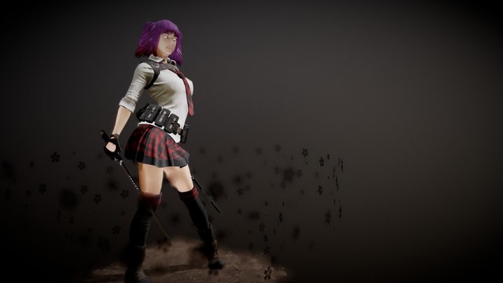 Ariana Character UE4/Unity5