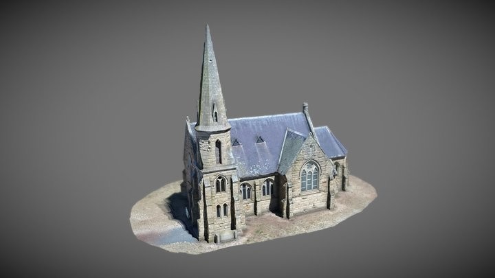 ArtStation - Church, Ross, Tasmania.