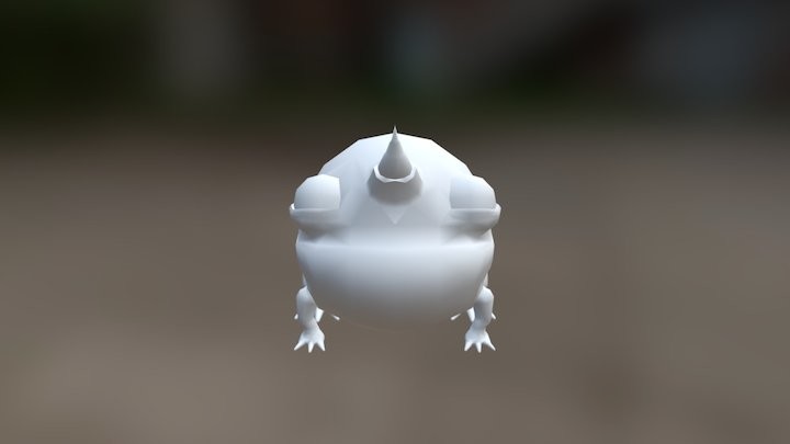 ArtStation - Fantasy frog creature (unitoad)