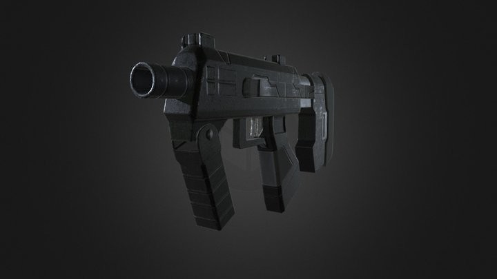 ArtStation - Halo - SMG Redone