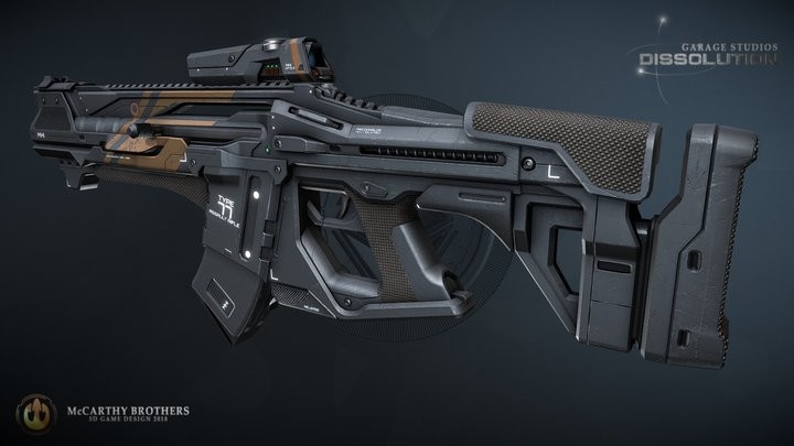 ArtStation - MHI - Assault Rifle